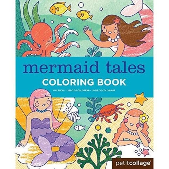NEW 'Mermaid Tales' coloring book - Picture 1 of 2